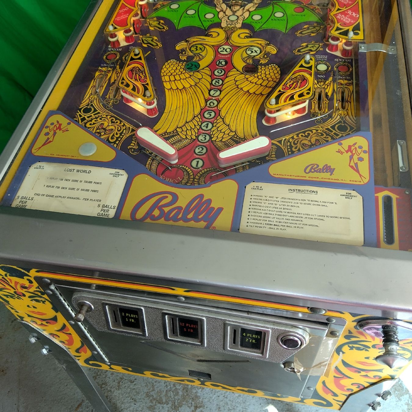 Flipper: Flipperautomat Bally Lost World – Difettoso da Bremgarten AG venduto da danitm 2