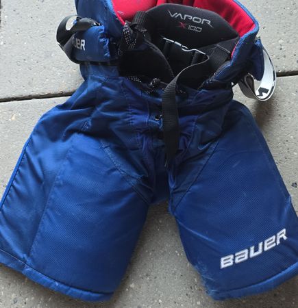 Eishockeyhose Bauer Vapor X100 blau, Gtösse Jr S