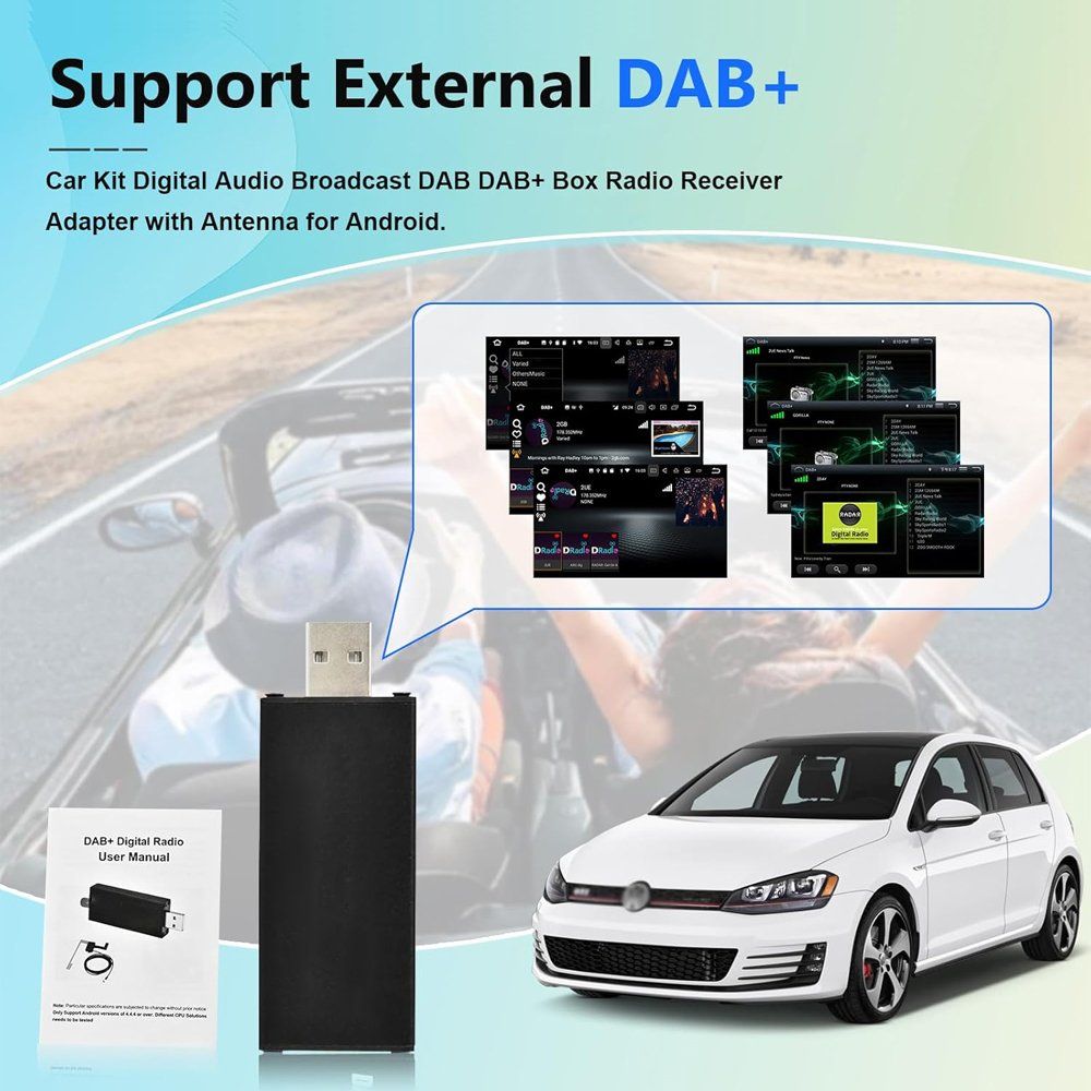 Radios: DAB+ Empfänger Modul Android Autoradio mit Antenne USB – Neuf (Voir description) à Chiasso par online.shop 4