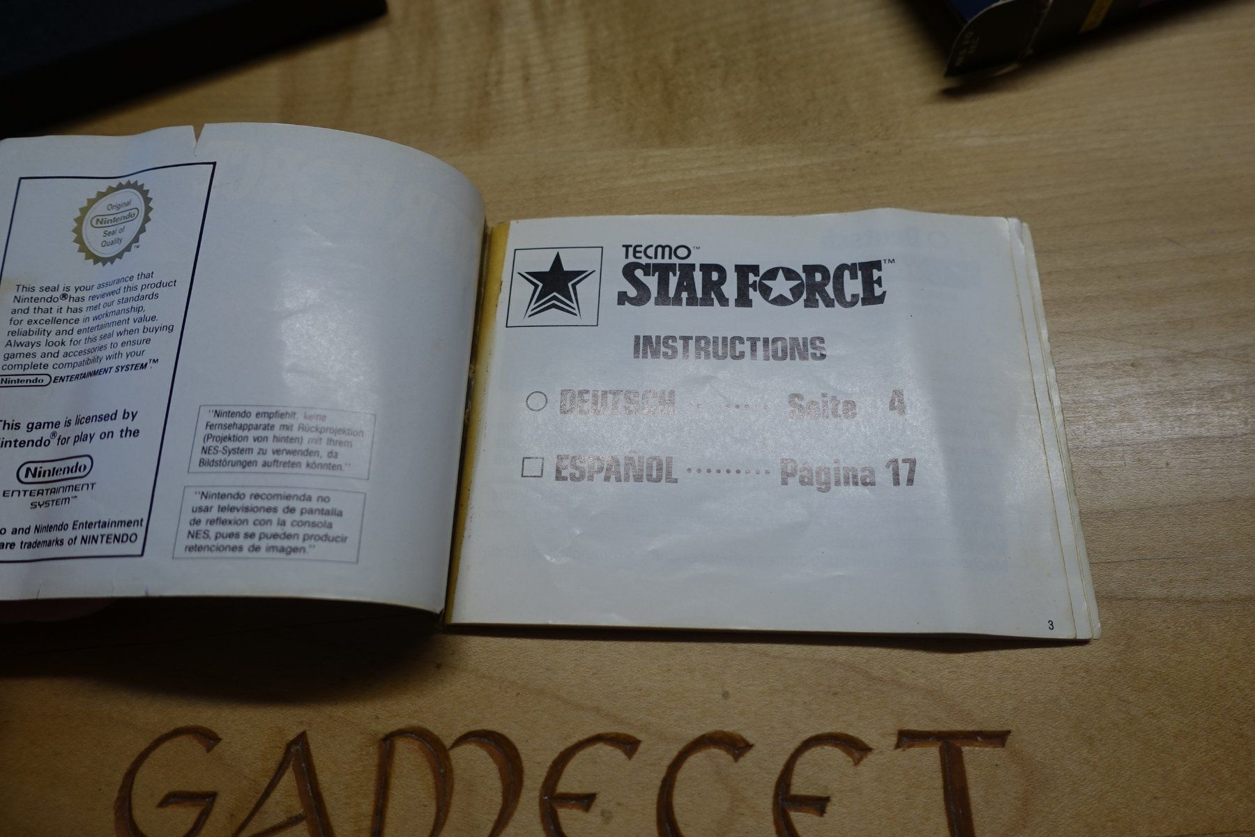 Nintendo Spiele: Star Force NES Nintendo PAL B – Gebraucht aus Steinach von Gamecet 9