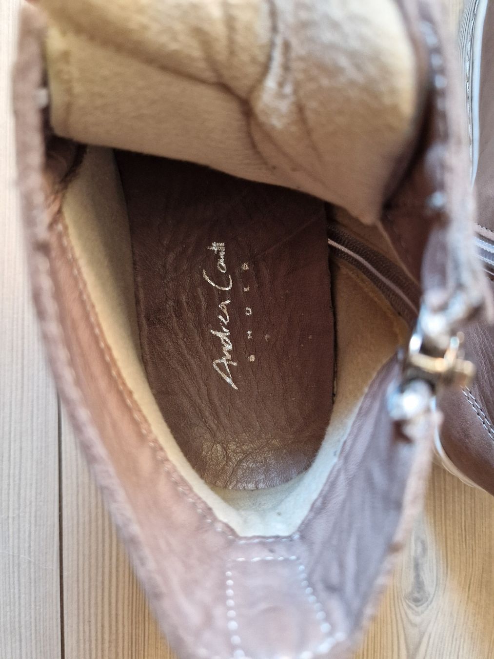 Chaussures hommes: Andrea Conti Schnürschuhe Grösse 36 Leder – Neuf (Voir description) à Zürich par stefanella 1