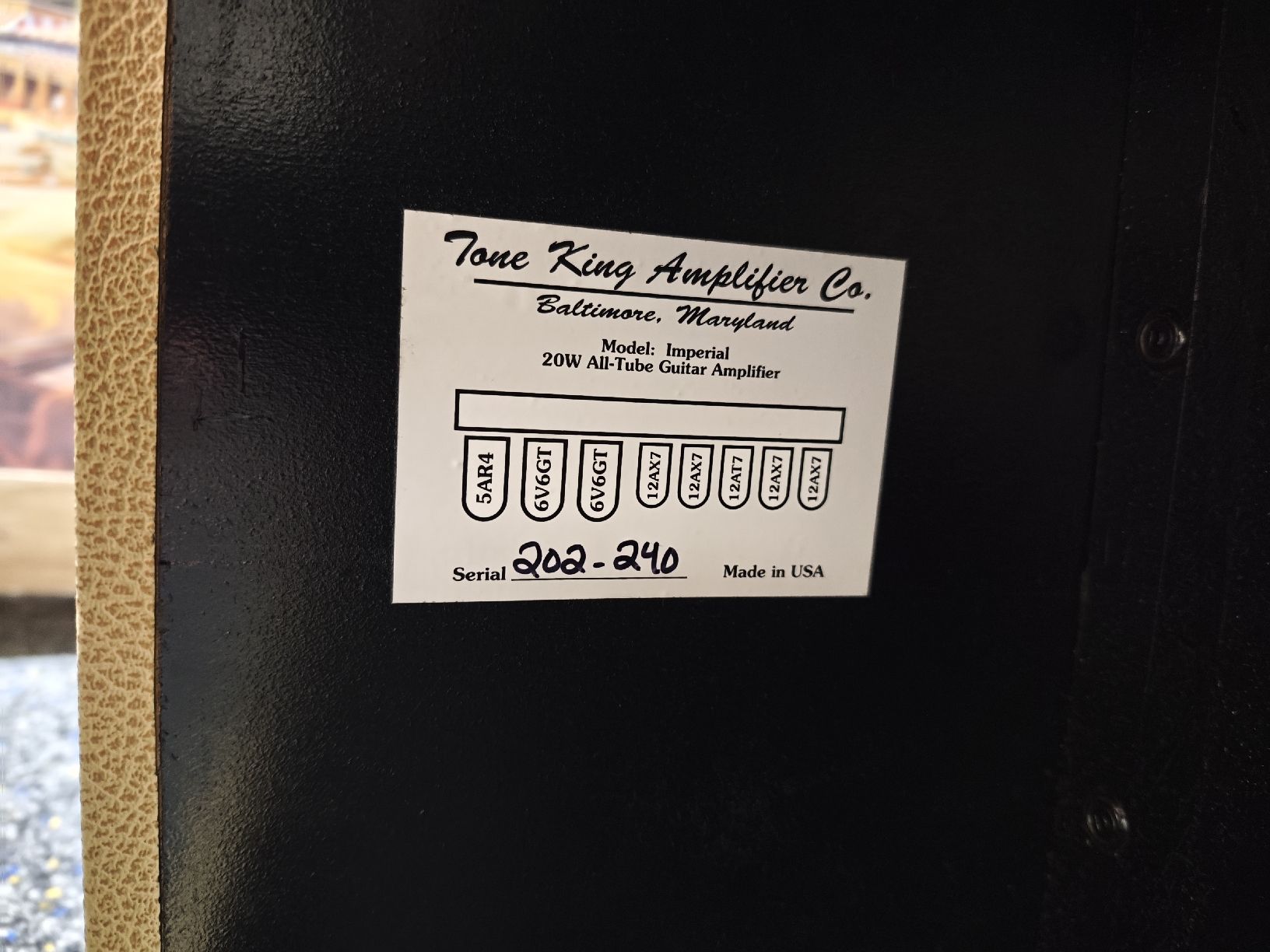 Amplificatori: Toneking Imperial 20th Anniversary – Usato da Hagneck venduto da Lez_Zep 2