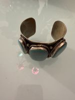Armband Native American mit Türkis und Silber