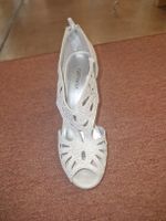 Damenschuh grau Grösse 38 Katwalk mit Steinchen