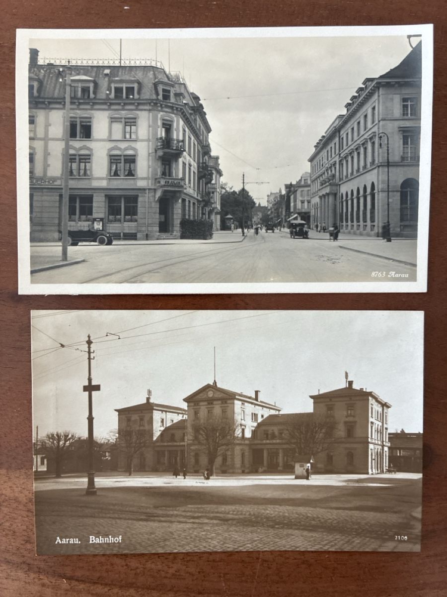 Cartes postales: 5 Ansichtskarten Schweiz von Aarau AG – D'occasion à Oftringen par Cla.vD.74