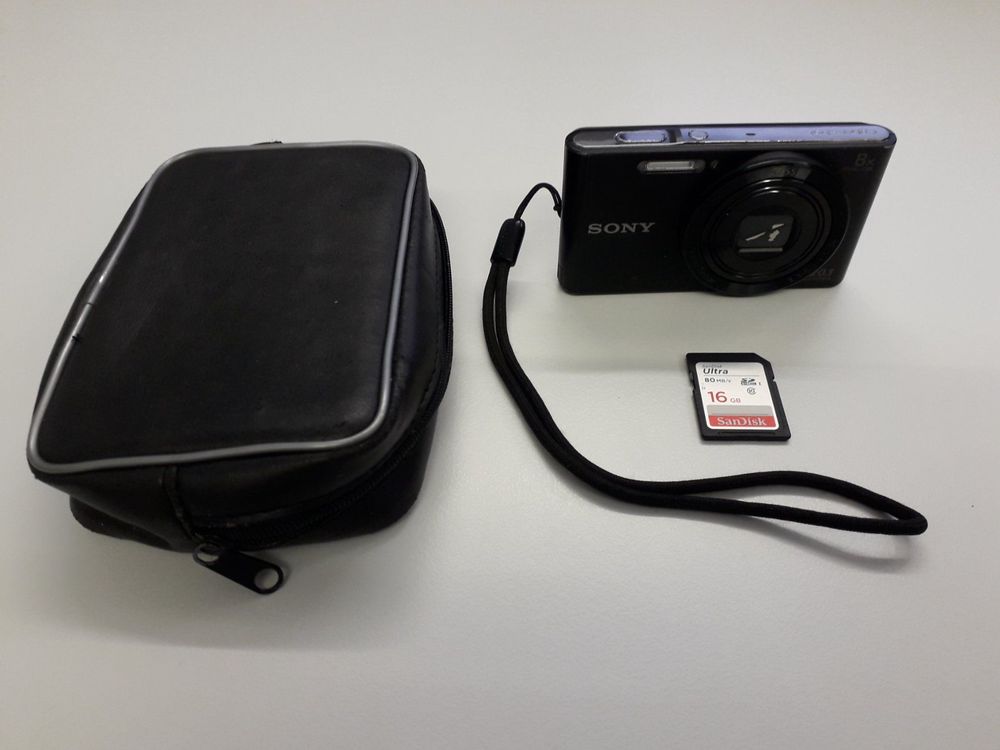 Sony CyberShot DSC W830 +Etui +SD Card Kaufen auf Ricardo