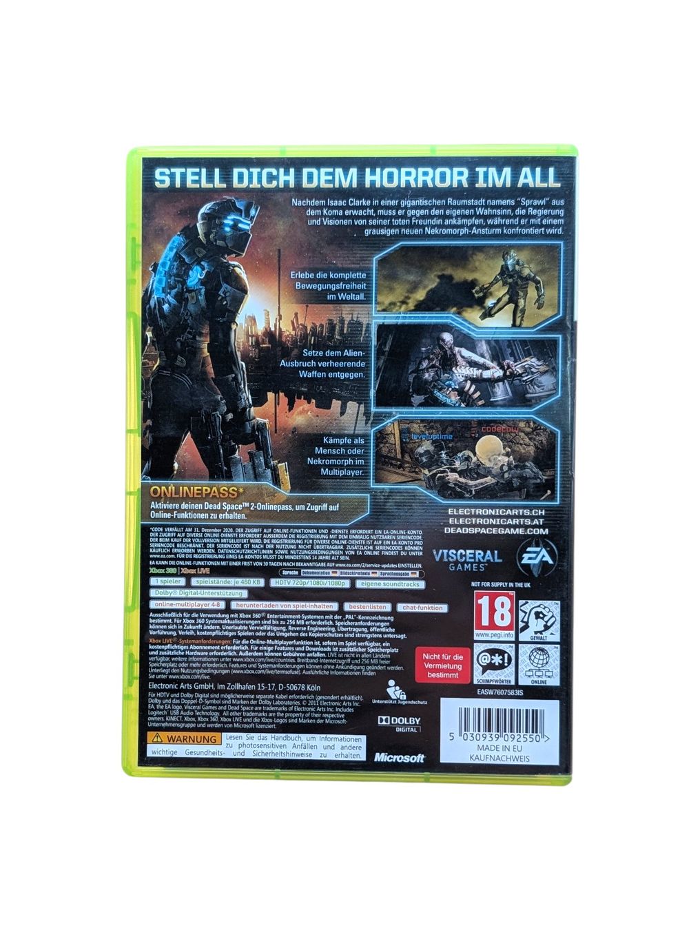 Microsoft Spiele: Dead Space 2 Xbox 360 – Gebraucht aus Domat/Ems von IsseldorsShop 1