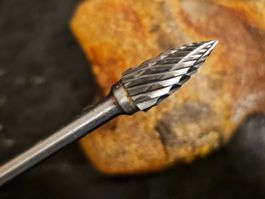 3mm Fräse Bit Hartmetall Wolfram abschleifen Hobby Entgrater