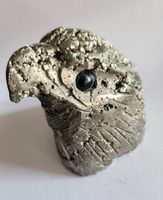 Adlerkopf aus Pyrit, Neu! Meisterstück der Natur!