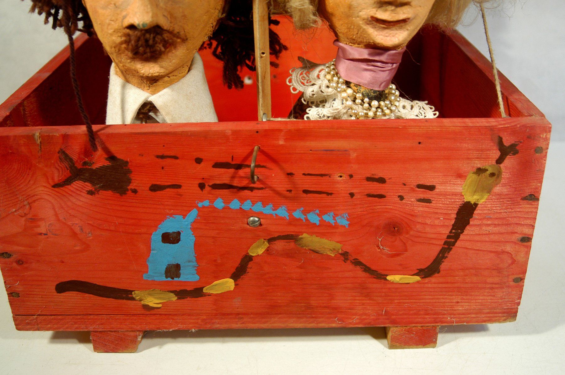 Figurines: Zauberkasten mit Pappmacheefiguren – D'occasion à Herisau par Wisen 2