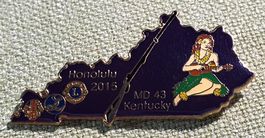 N442 - Pin Lions Club International - Honolulu Kentucky 2015