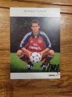 Mehmet Scholl / Autogrammkarte / handsigniert / Bayern Münch
