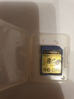 SDHC Speicherkarte OnMemory 16 GB Class 10 mit Hulle