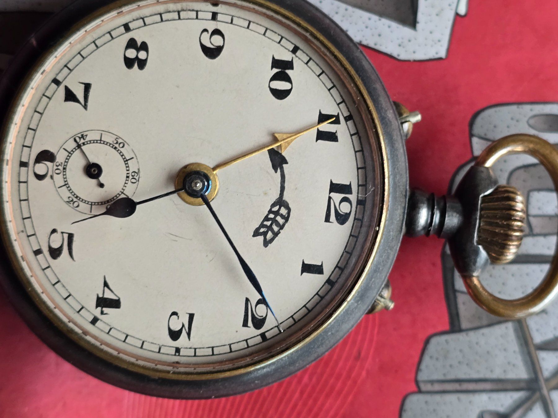 Longines Orologi: 136 Thiel Invincible Taschenuhr Wecker – Usato da Muri AG venduto da Corredor 1