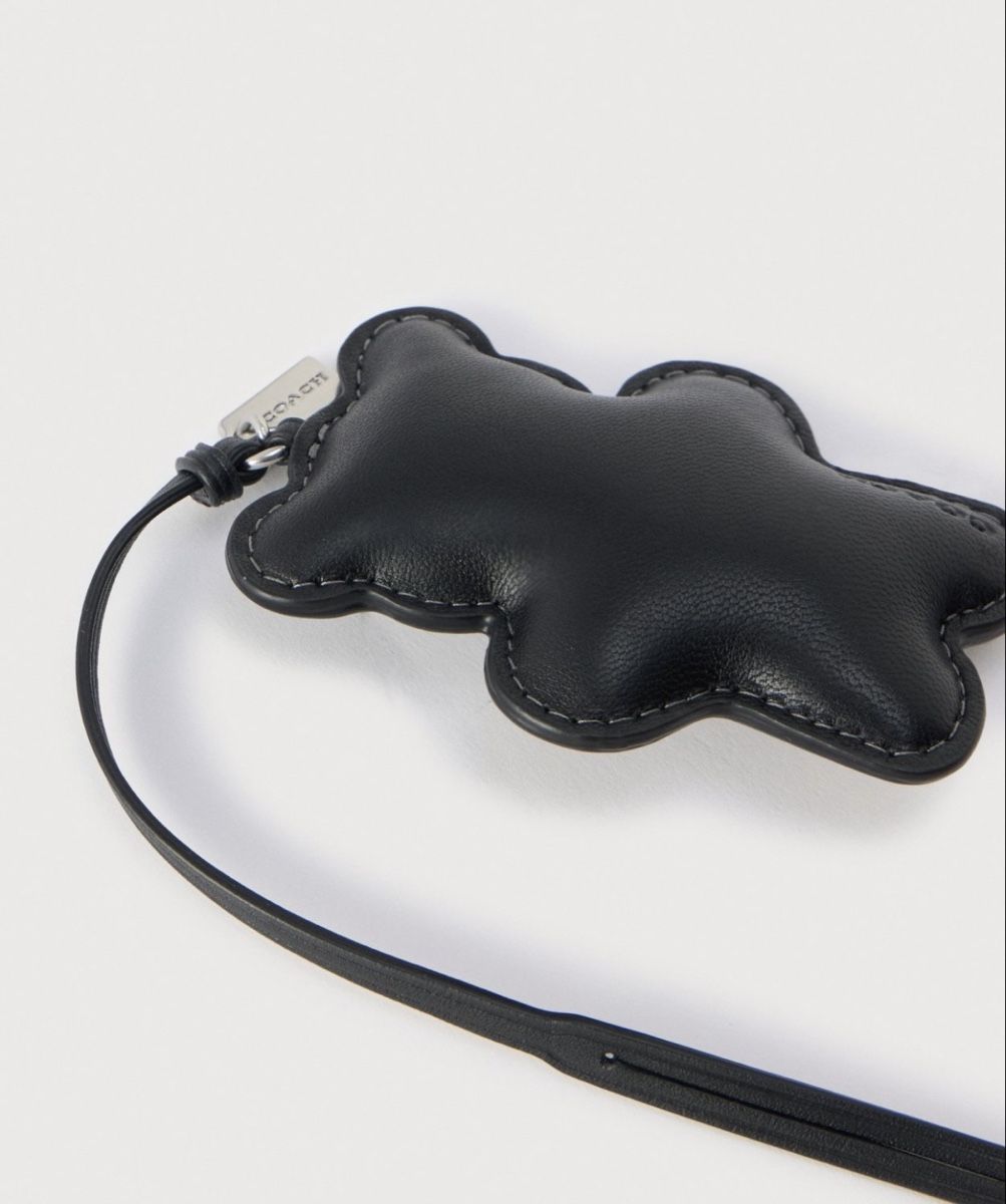 Coach Portachiavi: COACH Puffy Leather Bag Charm – Usato da Herisau venduto da LauraHope 1