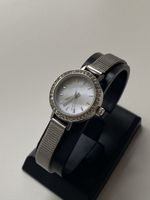 Marc Everly Silberne Kleine Damen Uhr