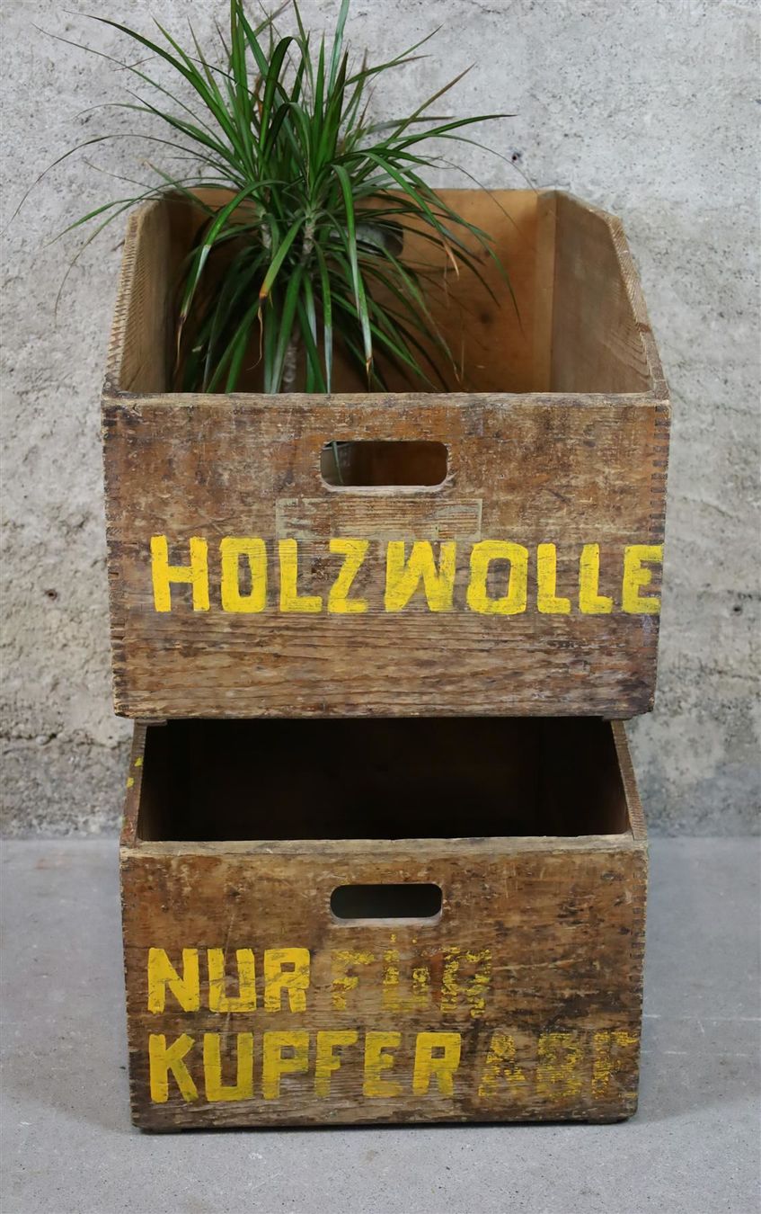 Casse di trasporto: 2x Holzkiste "Sichtlagerkisten" – Usato da Birrwil venduto da brandschatz_birrwil 2