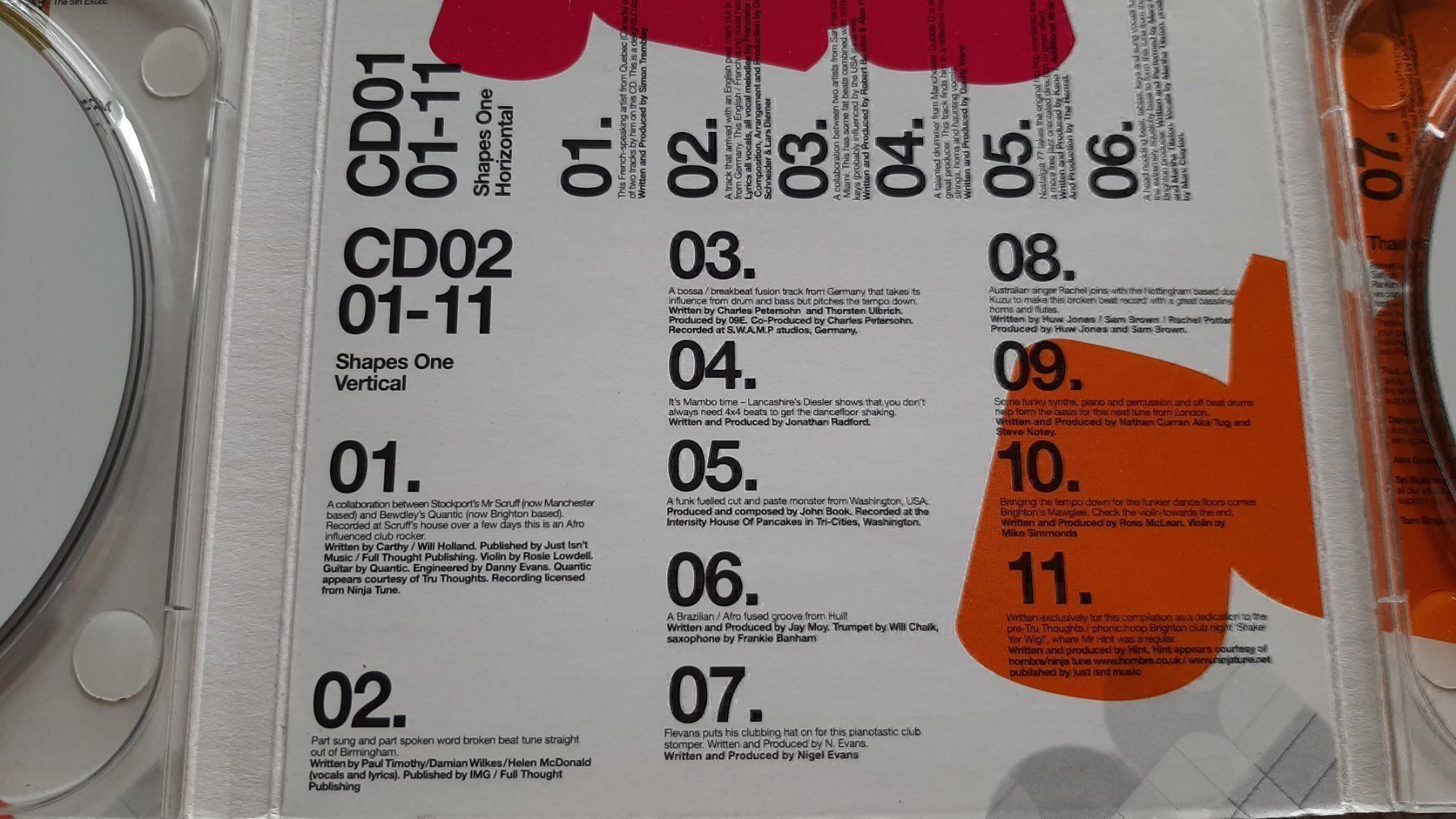 CD: CD Shapes One - Horizontal & vertical – Usato da Pully venduto da bro_n52j 2