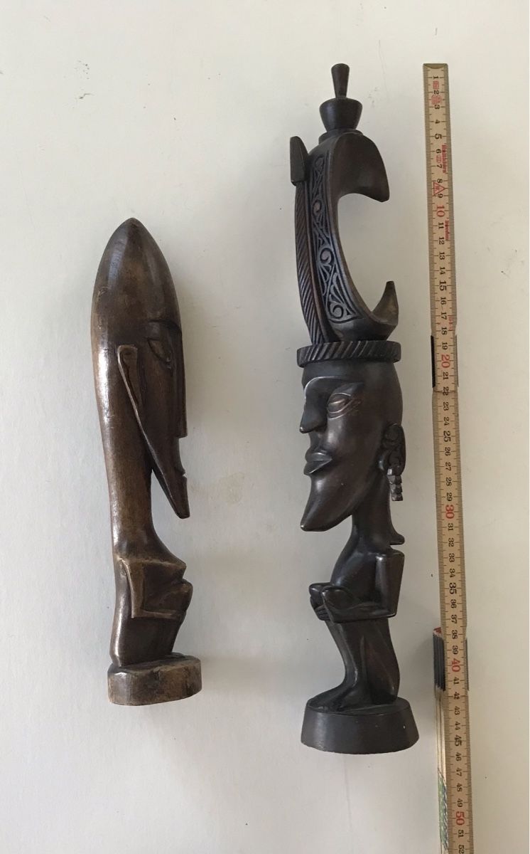 Skulpturen & Statuen: Statuettes africaines authentiques - décor d'automne! – Gebraucht aus Penthaz von Petrus45 4