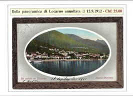 1912,  LOCARNO, BELLA PANORAMICA