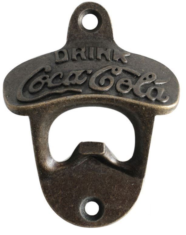 Elettrodomestici da cucina: Coca Cola Flaschenöffner Wandöffner Rost Zero Retro Metall – Nuovo e nell'imballaggio originale da Dättlikon venduto da easythings 1