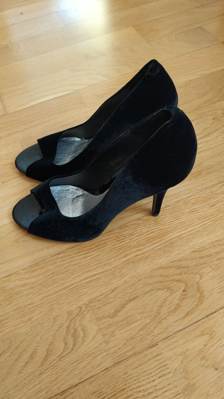 La Redoute Scarpe da donna: Pumps Gr. 40,von Azzaro La Redoute, dunkelblau – Usato da Dübendorf venduto da Jolenia 1