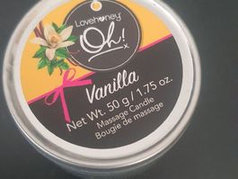 Lovehoney Oh, Massage Candle Vanilla, Massagekerze, Vanille