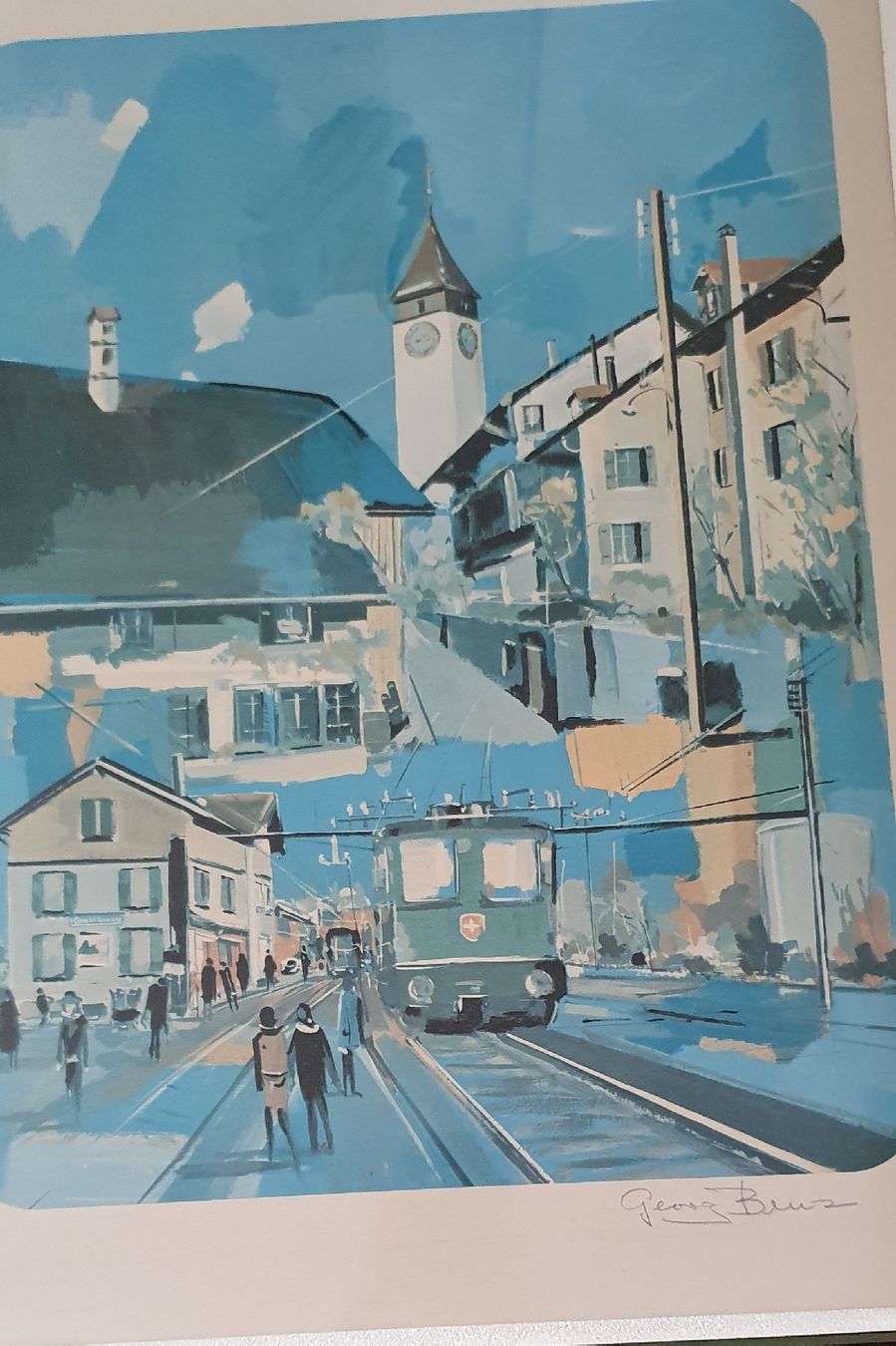 Foto & Immagini: Original Georg Benz, signiert -  Glattbrugg – Usato da Kreuzlingen venduto da Rschweiz1 1