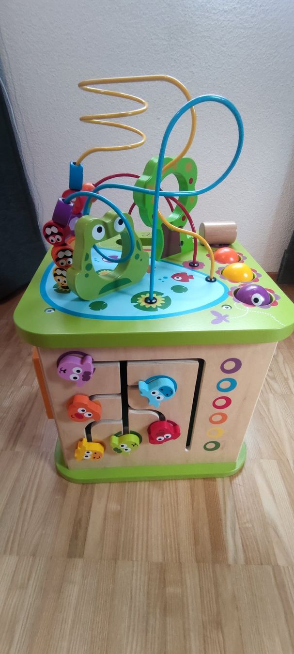 Hape Giocattoli: Hape Motorikwürfel – Usato da Seuzach venduto da mel_2gu9 1