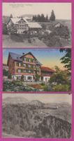 Hulftegg SG   :   3 alte Ansichtskarten 1910er-Jahre