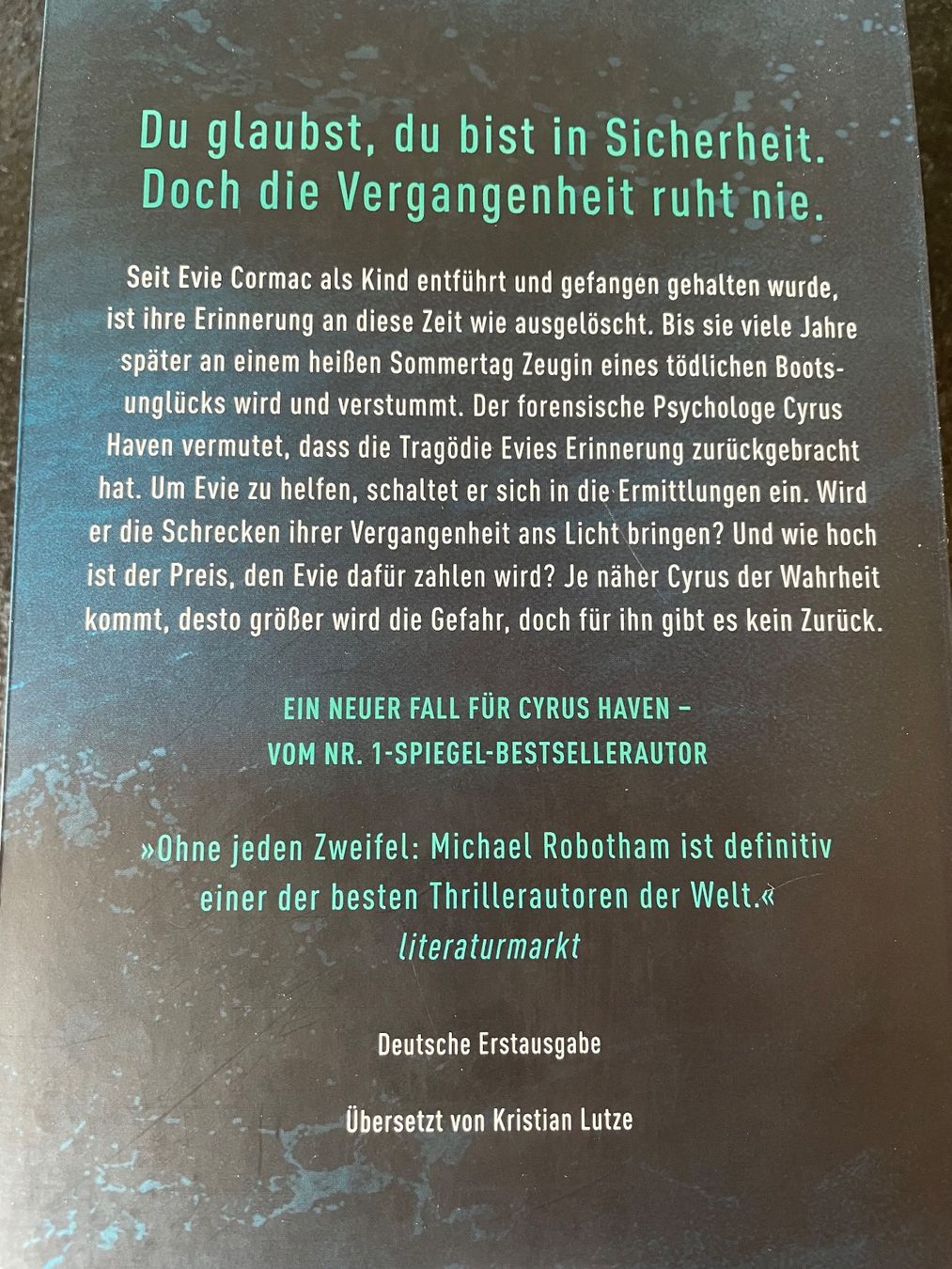 Libri: PSYCHOTHRILLER von MICHAEL ROBOTHAM – Nuovo (secondo la descrizione) da Bad Ragaz venduto da pedro04 9