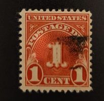 USA postage due briefmarke