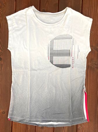 T-shirt Esprit Fille Gris Dégradé