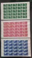 1949 : Nr. 294 - 296 im Originalbogen **