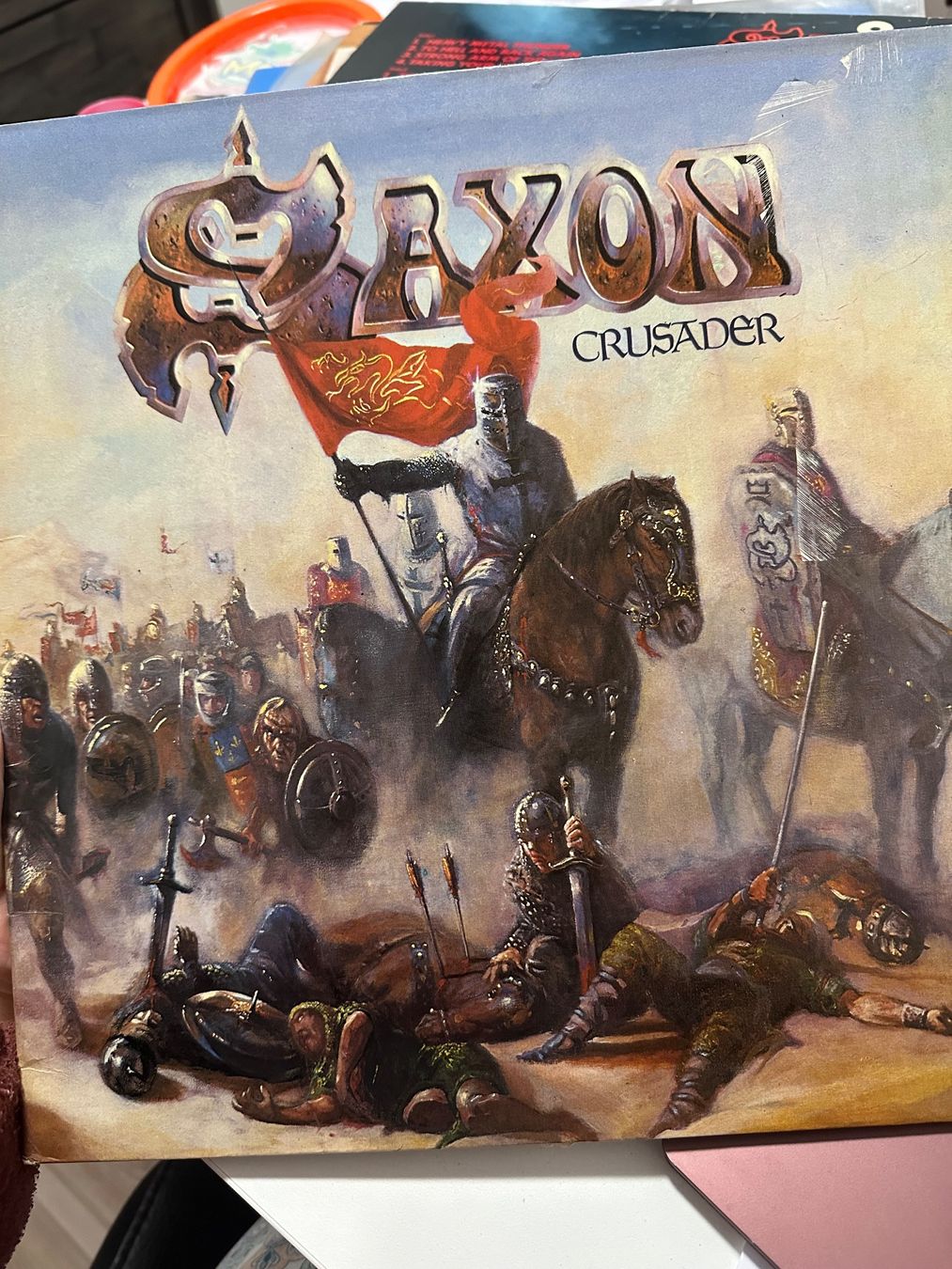 Dischi in vinile: Saxon - Crusader - Vinyl – Usato da Füllinsdorf venduto da mar_7rxb