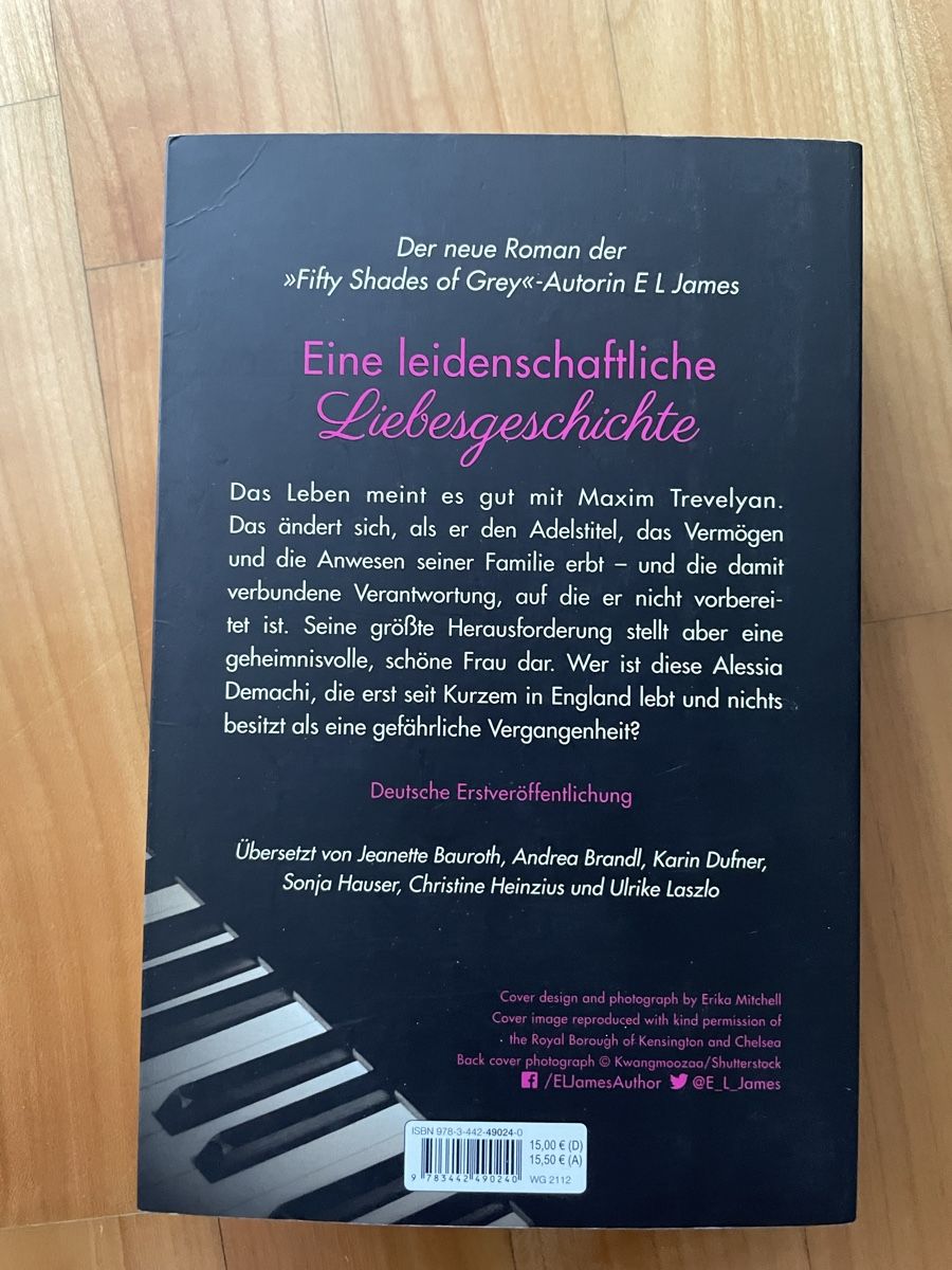 Libri: Roman - The Mister von EL James – Usato da Lachen SZ venduto da ali_5xw5 1