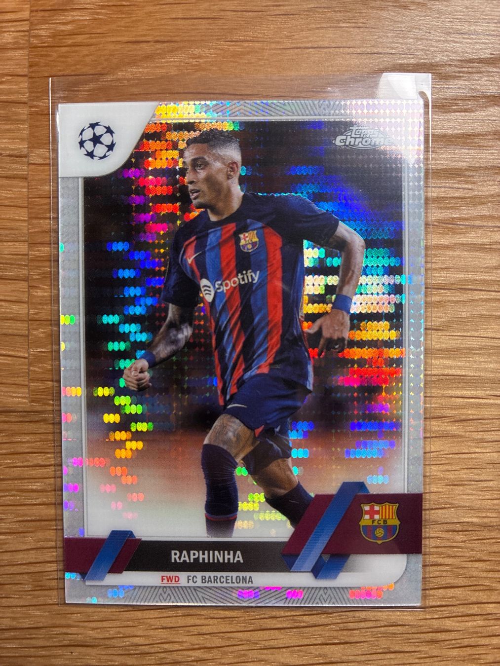 Topps Carte collezionabili: Topps Chrome Raphinha Fc Barcelona Hyper – Usato da Wangenried venduto da Garagara
