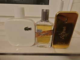 Parfum-Set: Paco Rabanne 1 Million, Lacoste Blanc, s.Oliver