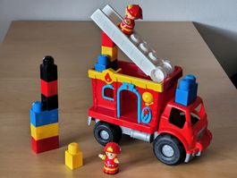 Mega Bloks Blocks Feuerwehrauto mit Bausteinen Bauklötzen