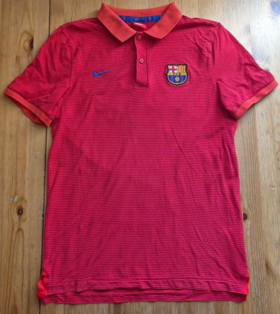 FC Barcelona Polo-Shirt Nike Grösse M FCB Barca Trikot