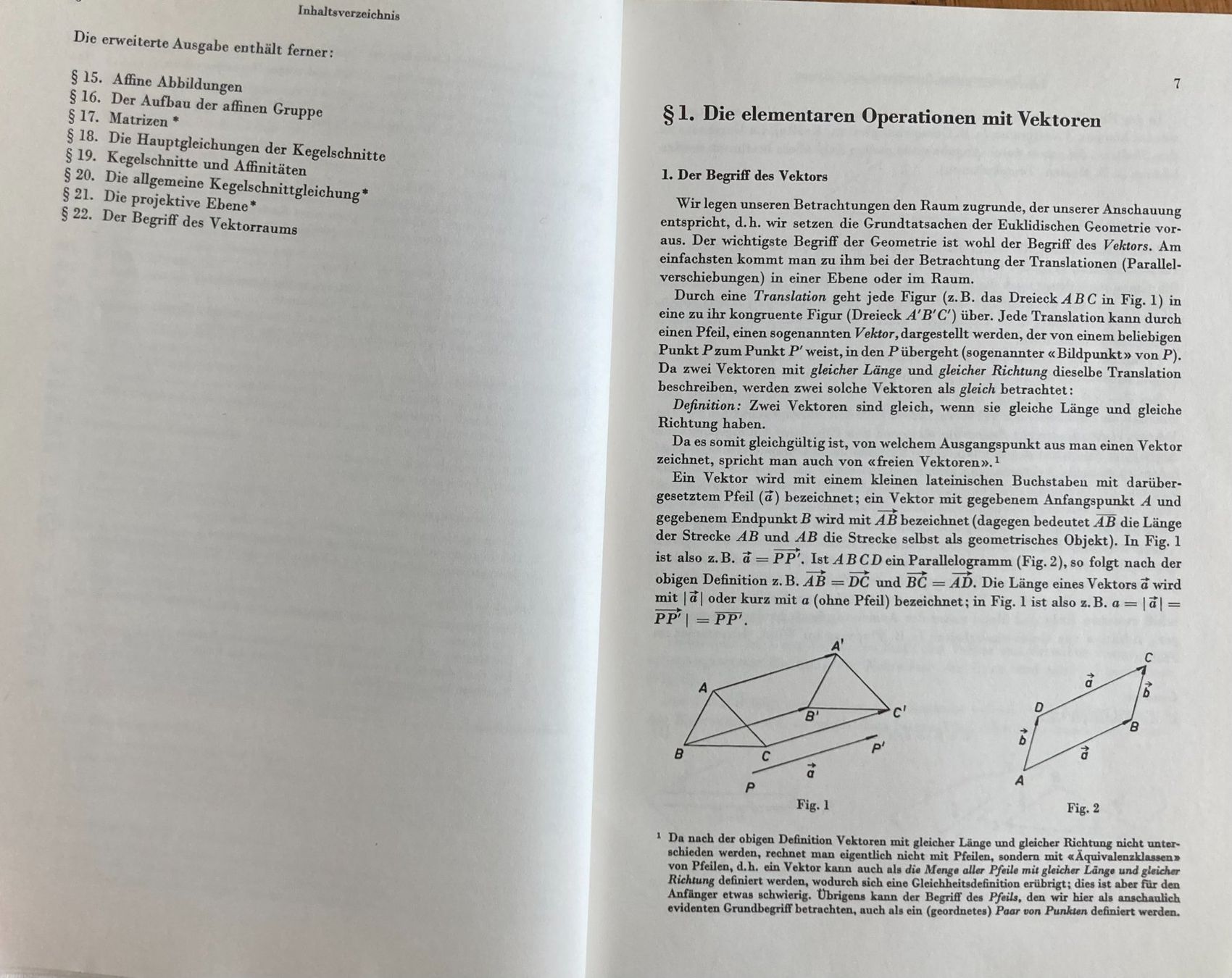 Livres: Lernbuch: Vectorgeometrie – D'occasion à Eglisau par Shoprabbit 3