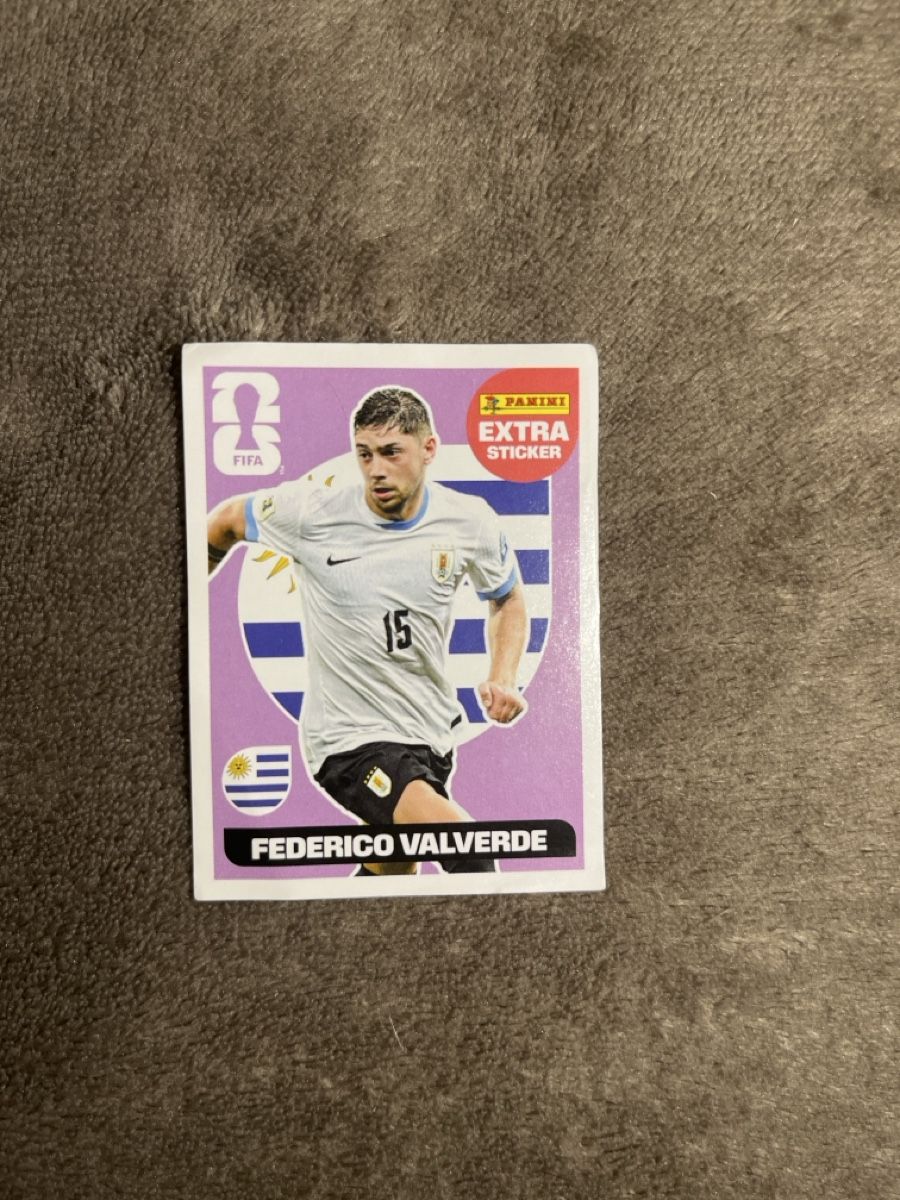 Panini Cartes à collectionner: Panini Extrasticker Valverde – D'occasion à Meisterschwanden par Kaktus42