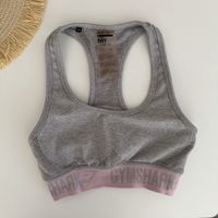 Sports Bra Gymshark grey pink size S