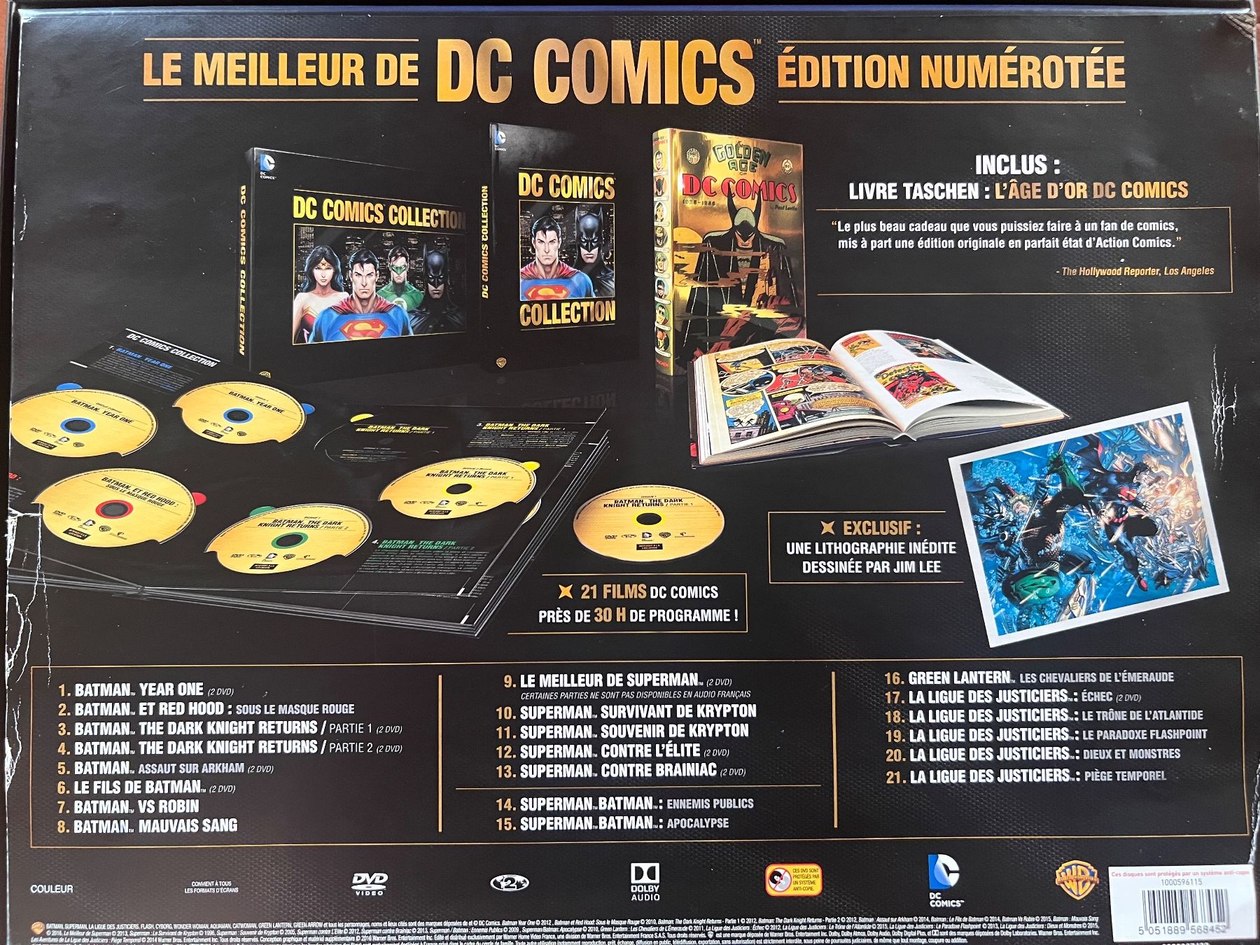 Tutti i DVDs: DC Comics Collector (Ed. Numérotée, Batman, Superman) – Usato da St-Sulpice VD venduto da nostronemo 6