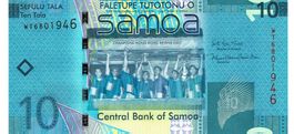 Samoa 10 Tala 2017 P-39b UNZ