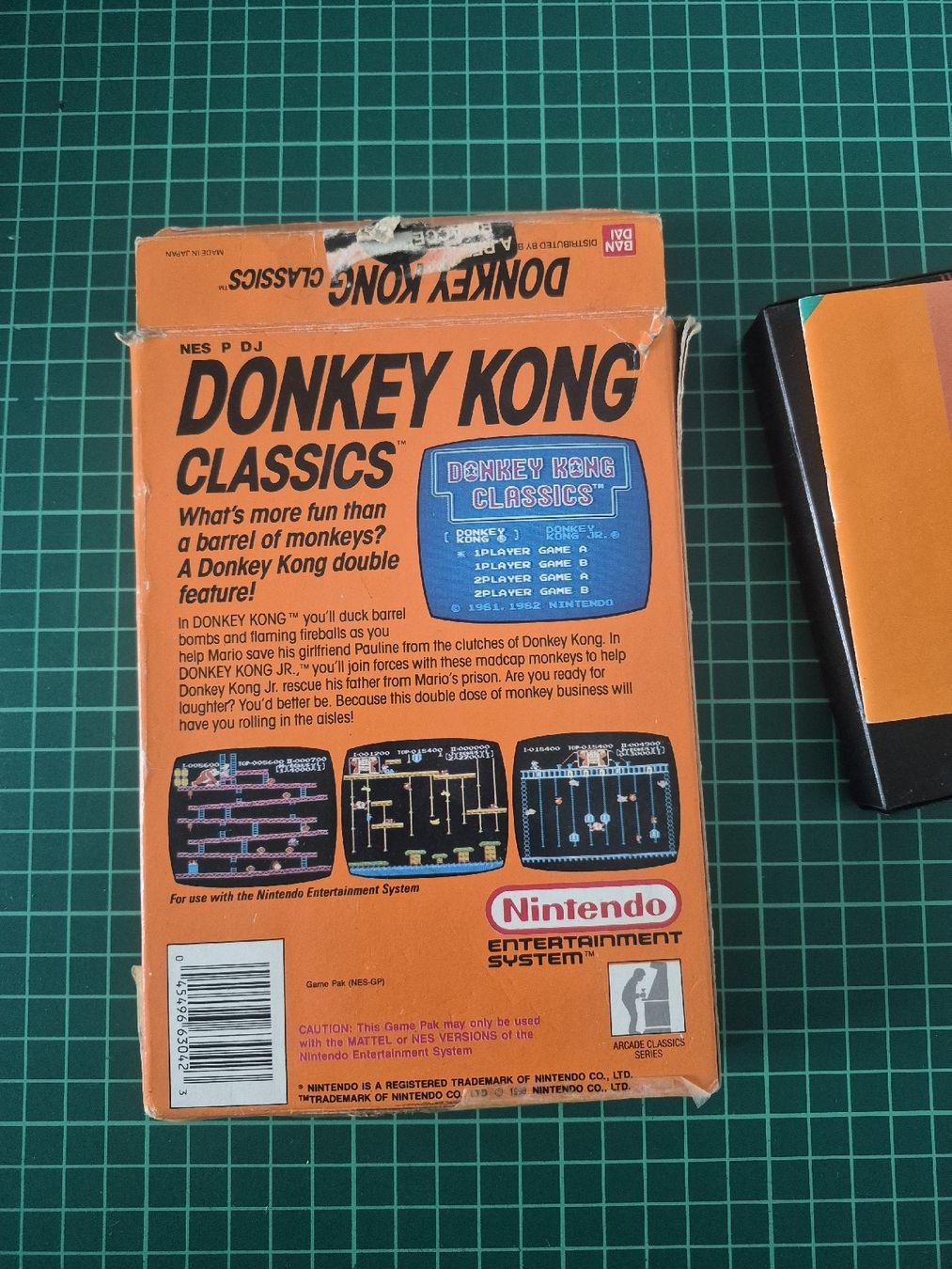 Nintendo Giochi: Donkey Kong Classics - Nintendo NES - Boxed, Complete! – Usato da Meyrin venduto da Retro-GZ 8