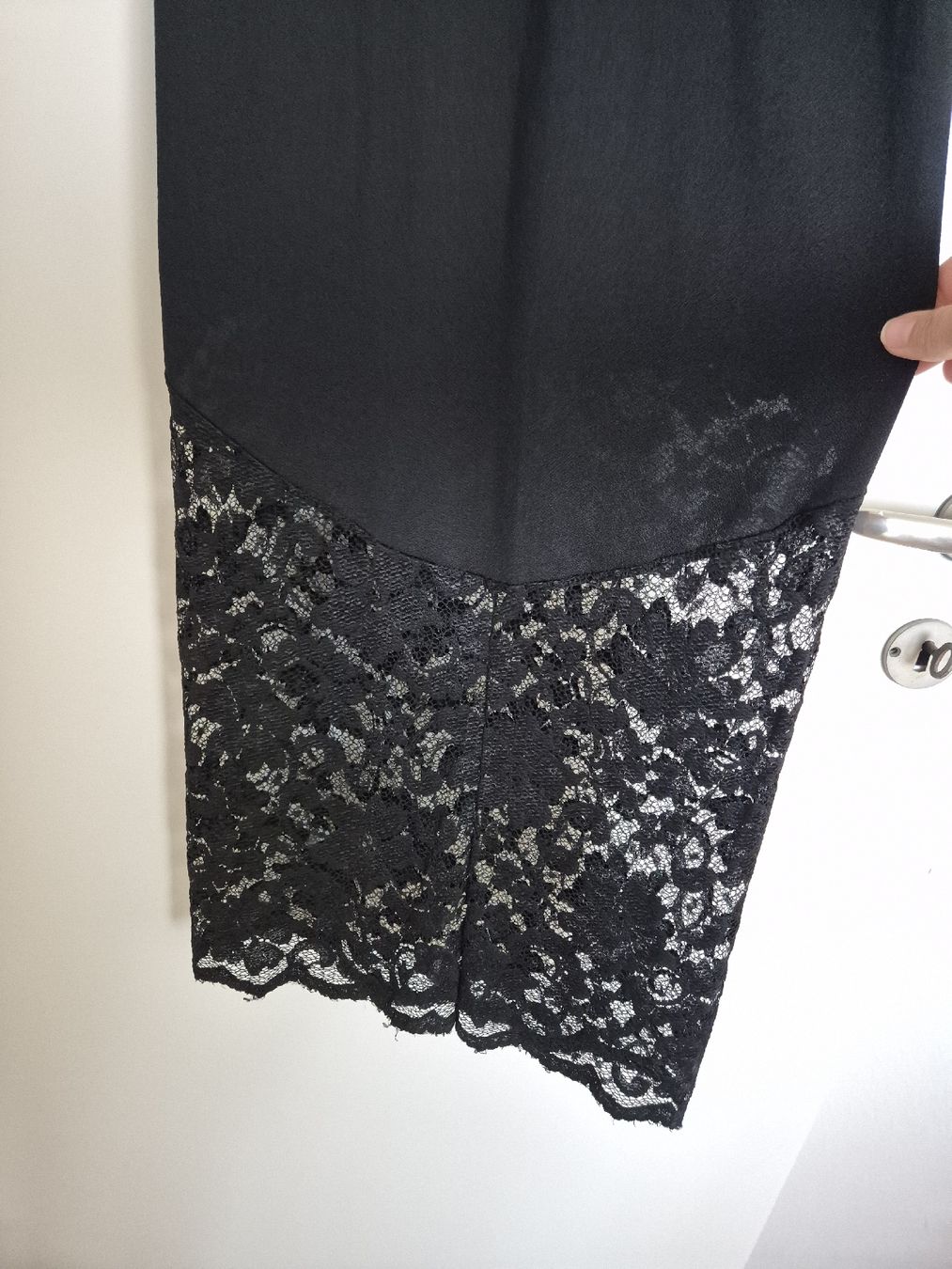 Vestiti: NEU schwarztes Spitzenkleid Gr10 = Gr38 – Nuovo (secondo la descrizione) da Zürich venduto da jan_lp7c 3