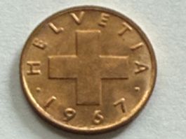 1 Rappen 1967