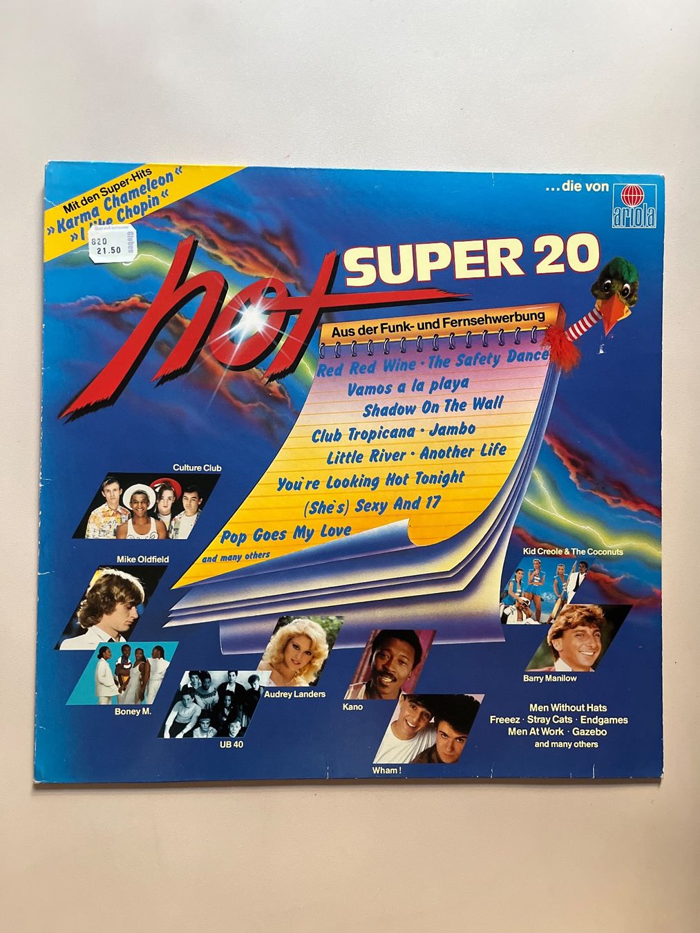 Vinyles: Hot Super 20 – Various VG/VG – D'occasion à Zürich par bkudrzycki