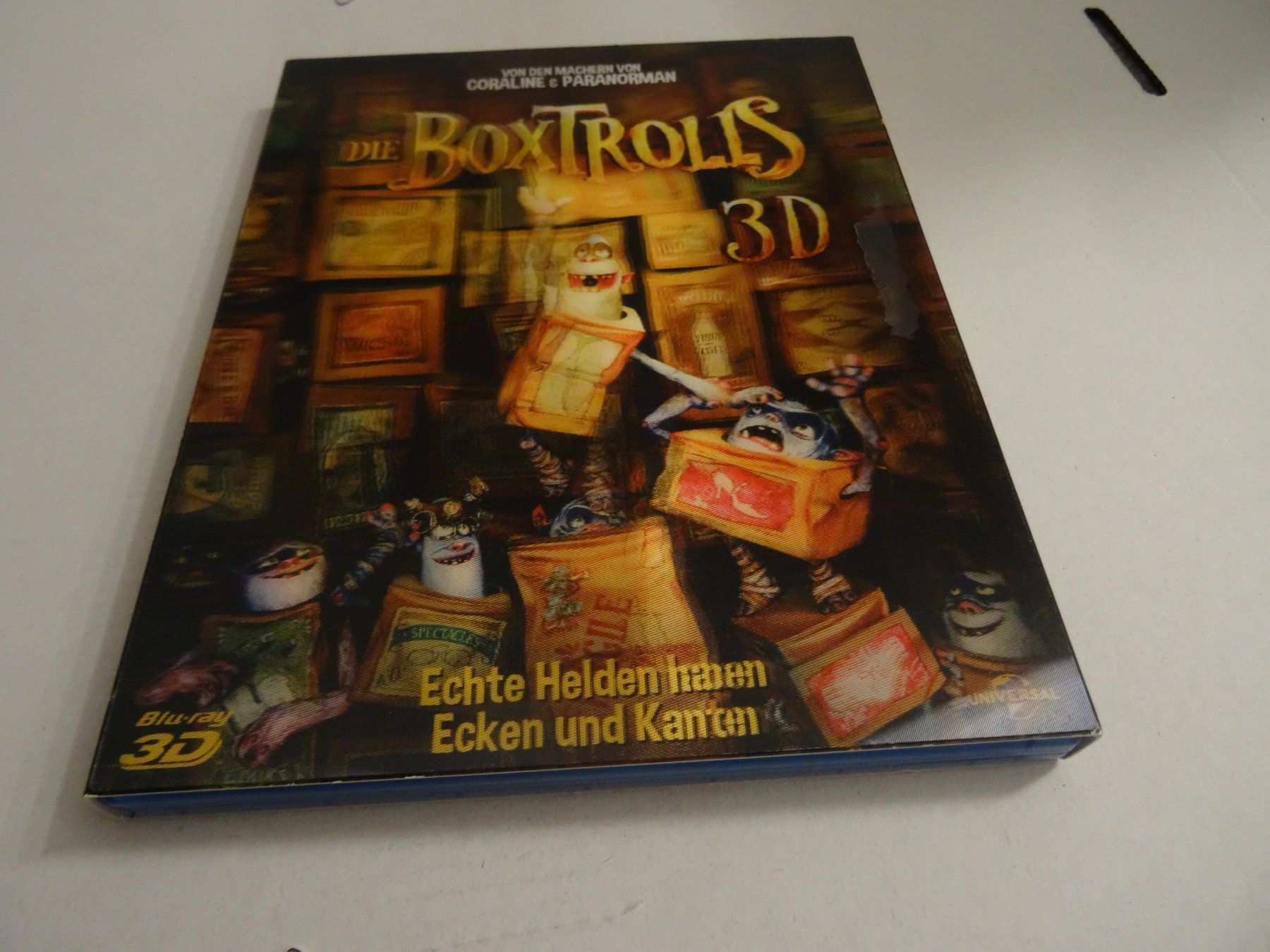 Tutti i DVDs: Blu-ray Die Boxtrolls 3D – Usato da Olten venduto da Disc-Verkauf